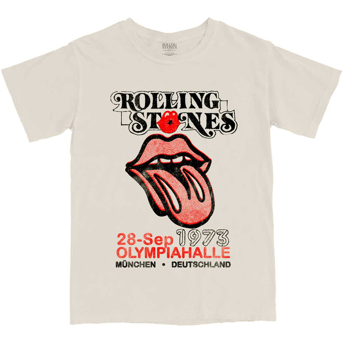 THE ROLLING STONES Attractive T-Shirt, Munich &