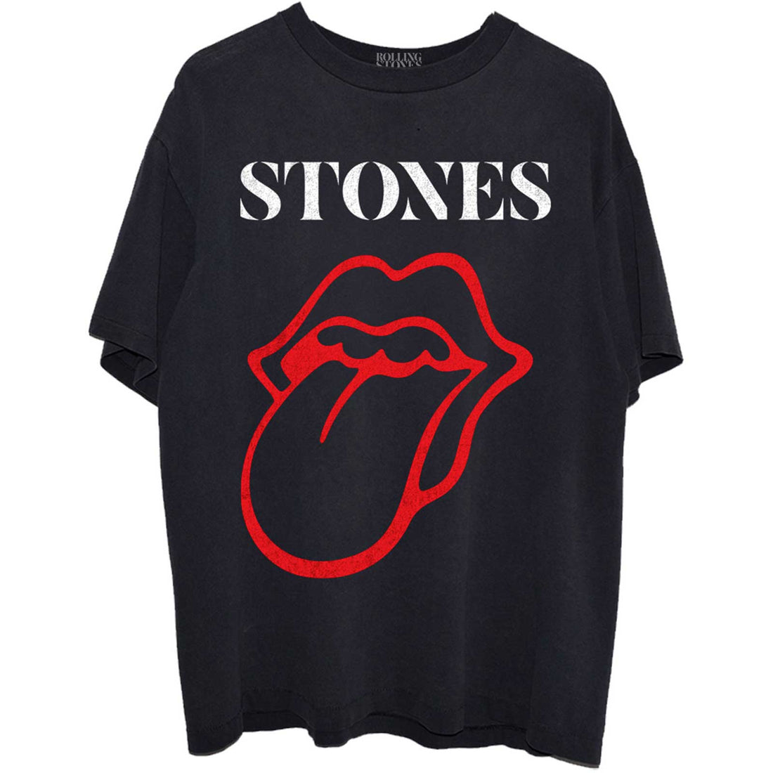 THE ROLLING STONES Attractive T-Shirt, Sixty Classic Vintage Tongue