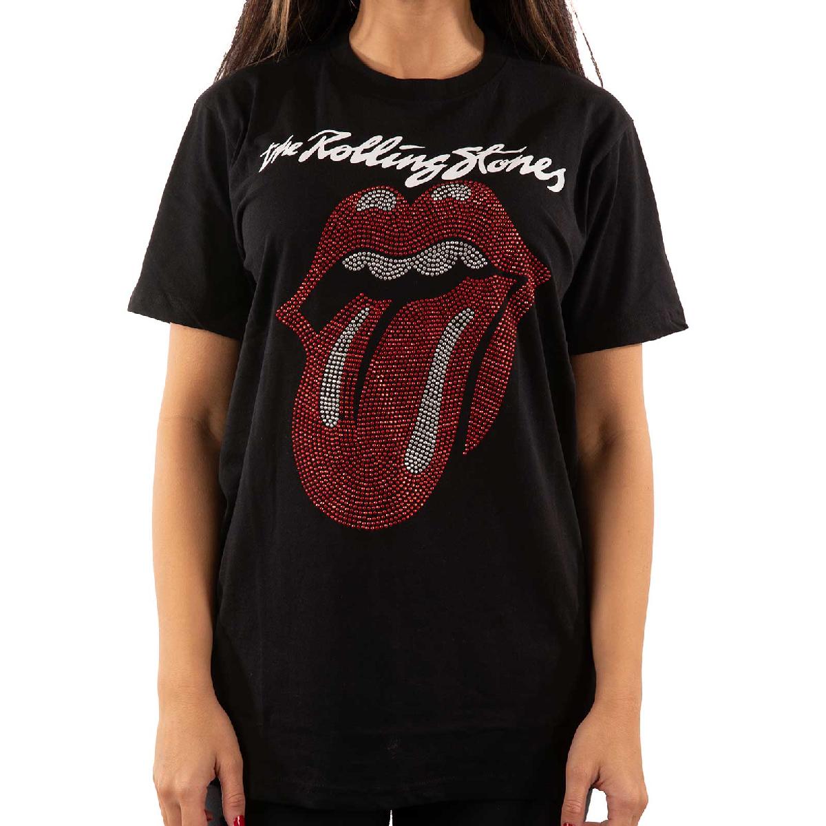 THE ROLLING STONES Attractive T-Shirt, Logo &amp; Tongue