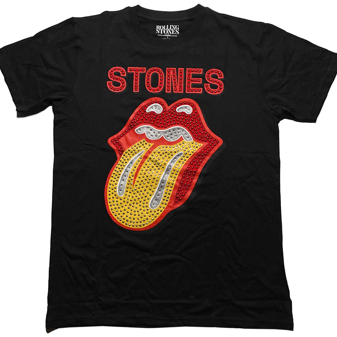 THE ROLLING STONES Attractive T-Shirt, Dia Tongue