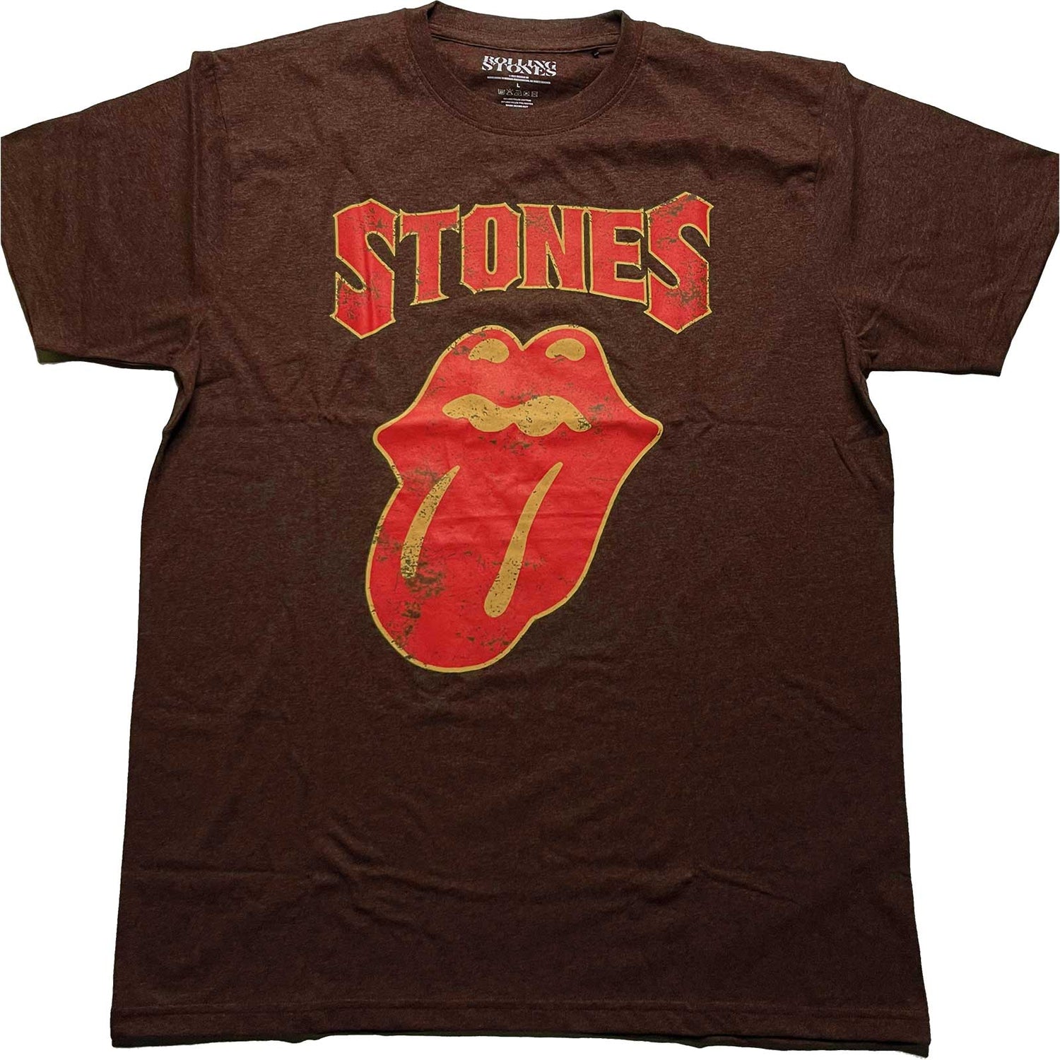 THE ROLLING STONES Attractive T-Shirt, Gothic Text