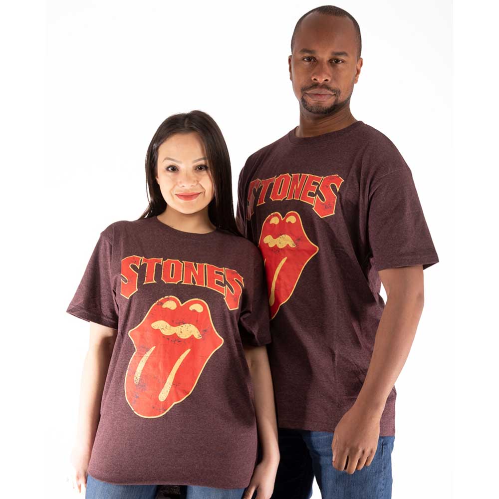 THE ROLLING STONES Attractive T-Shirt, Gothic Text