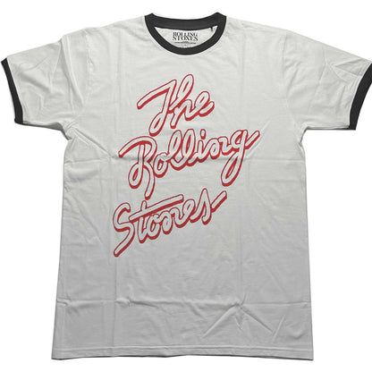 THE ROLLING STONES Attractive T-Shirt, Signature Logo