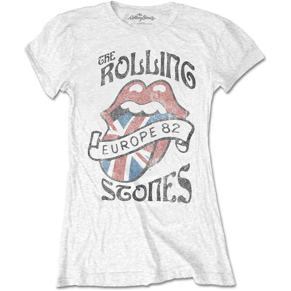 THE ROLLING STONES T-Shirt for Ladies, Europe 82