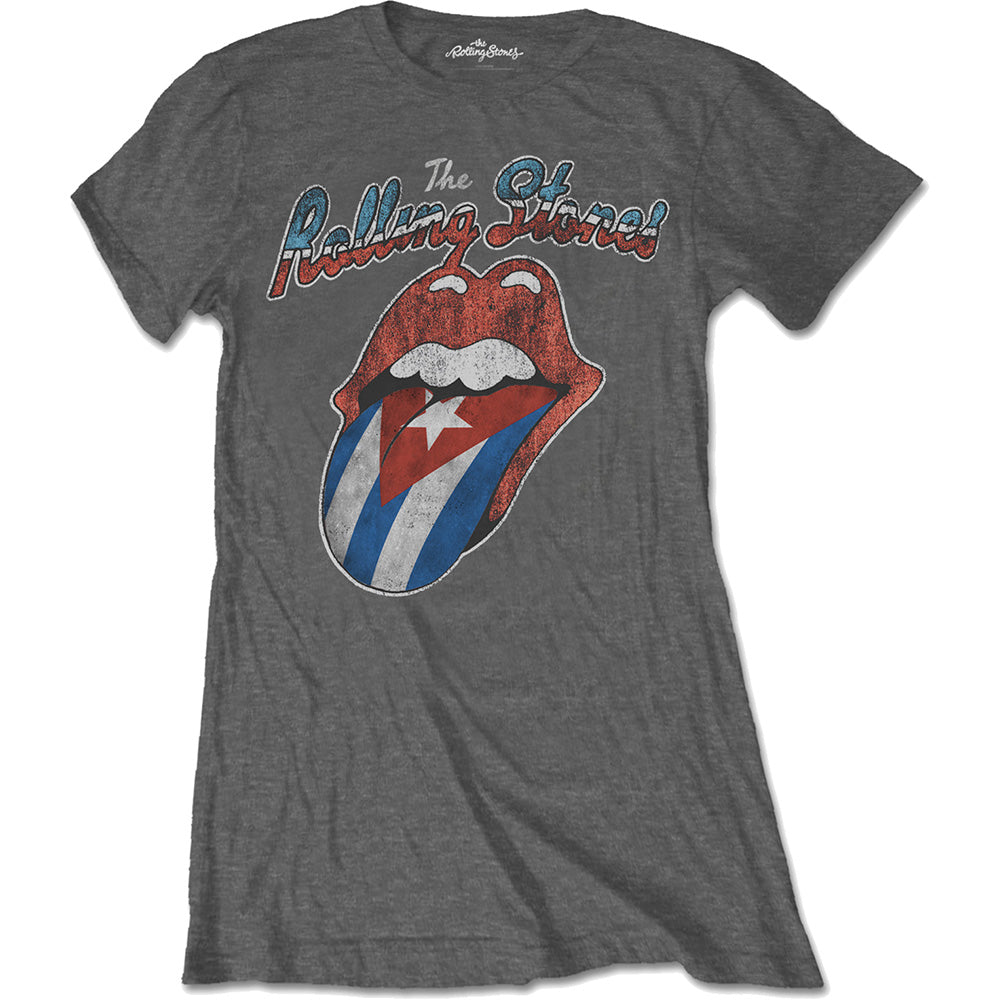 THE ROLLING STONES T-Shirt for Ladies, Rocks Off Cuba