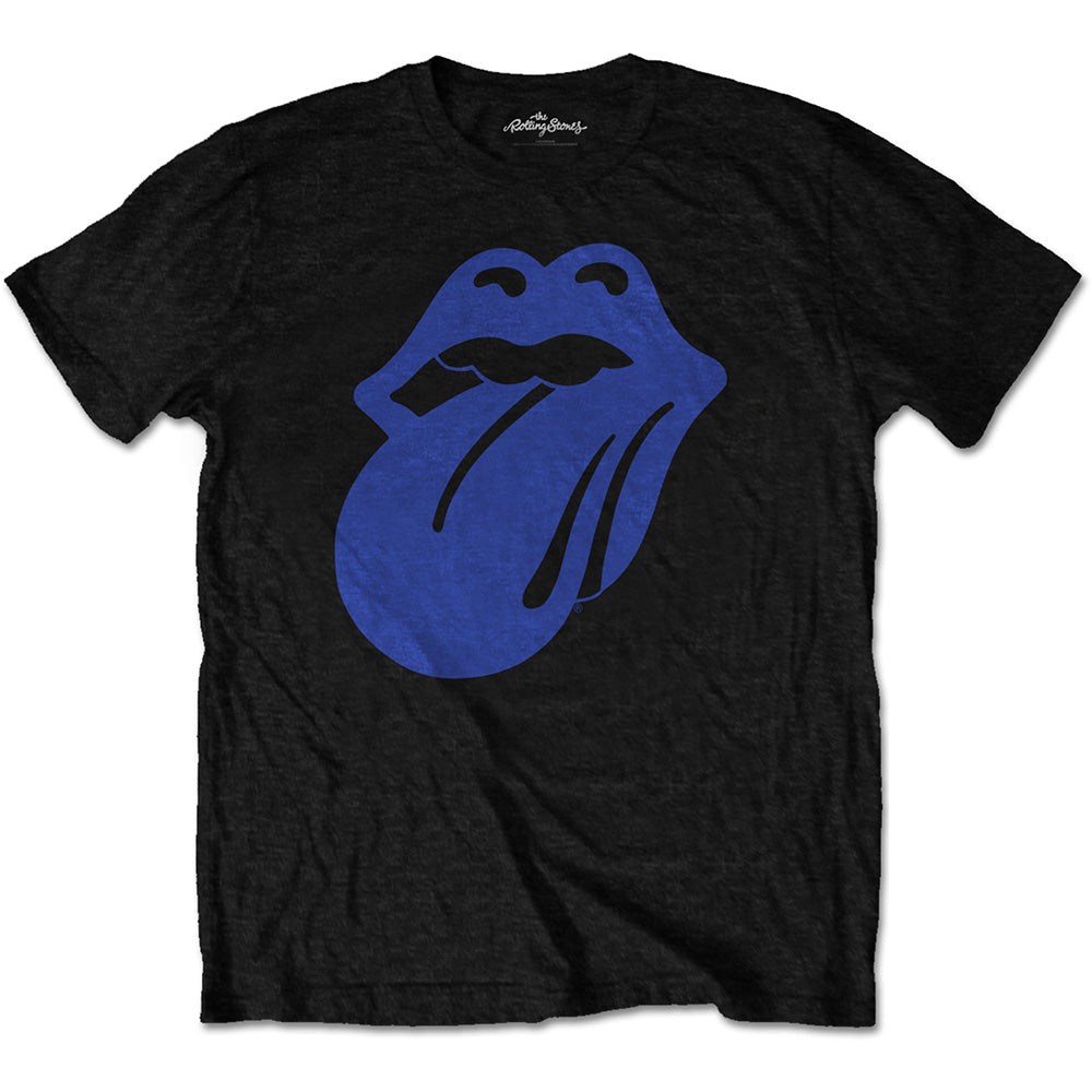 THE ROLLING STONES Attractive T-Shirt, Blue &amp; Lonesome 1972 Logo