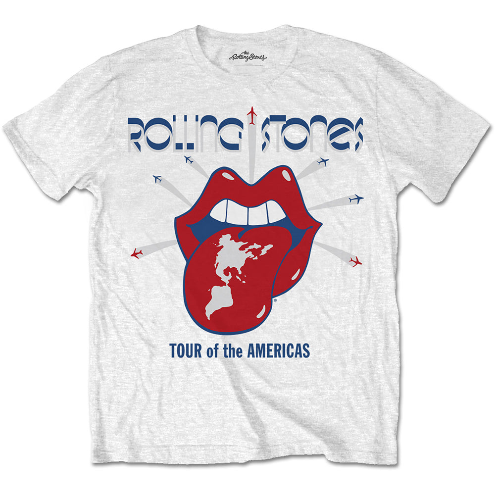 THE ROLLING STONES Attractive T-Shirt, Tour Of The Americas