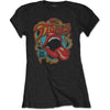 THE ROLLING STONES T-Shirt for Ladies, Retro 70s Vibe