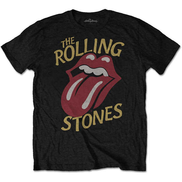 ROLLING STONES Attractive T-Shirt, Vintage Typeface