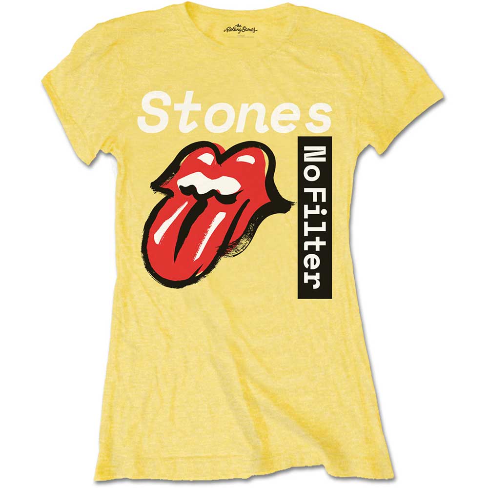 THE ROLLING STONES T-Shirt for Ladies, No Filter Text