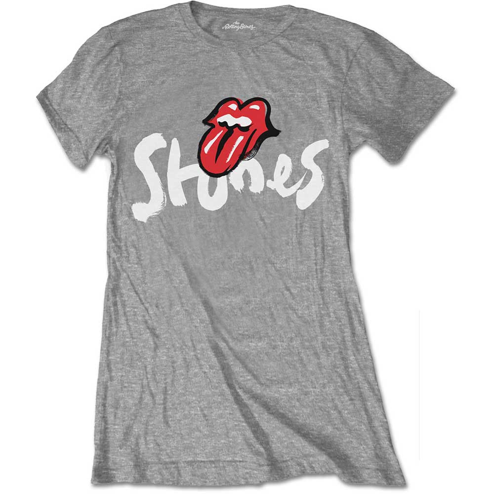 THE ROLLING STONES T-Shirt for Ladies, No Filter Brush Strokes