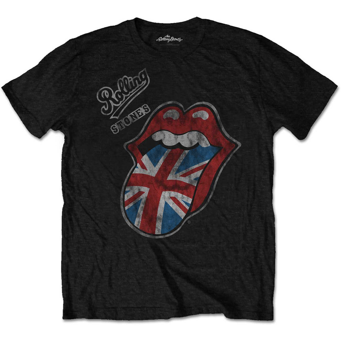 THE ROLLING STONES Attractive T-Shirt, Vintage British Tongue