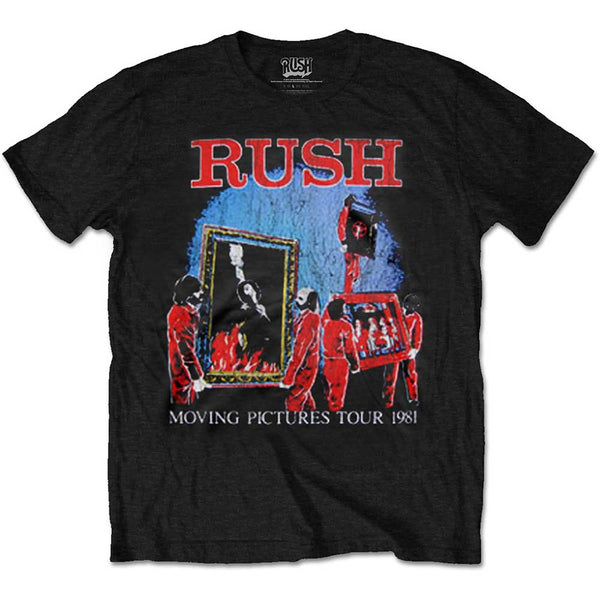 RUSH Attractive T-Shirt, Moving Pictures Tour