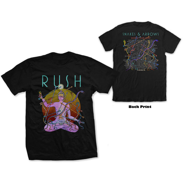 RUSH Attractive T-Shirt, Snakes & Arrows Tour 2007