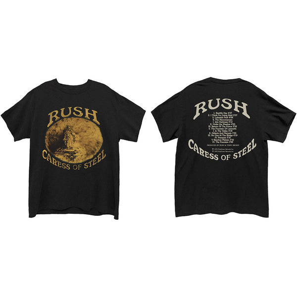 RUSH Attractive T-Shirt, Caress Of Steel