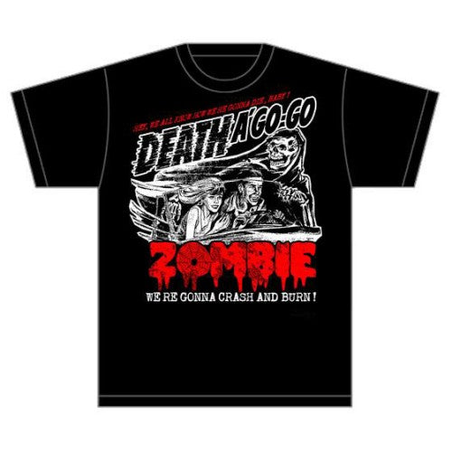 ROB ZOMBIE Attractive T-Shirt, Zombie Crash