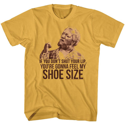 REDD FOXX Glorious T-Shirt, Shoe Size