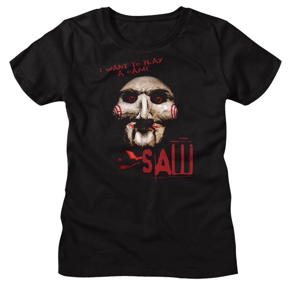 SAW T-Shirt, Saw I Want To Play A Game