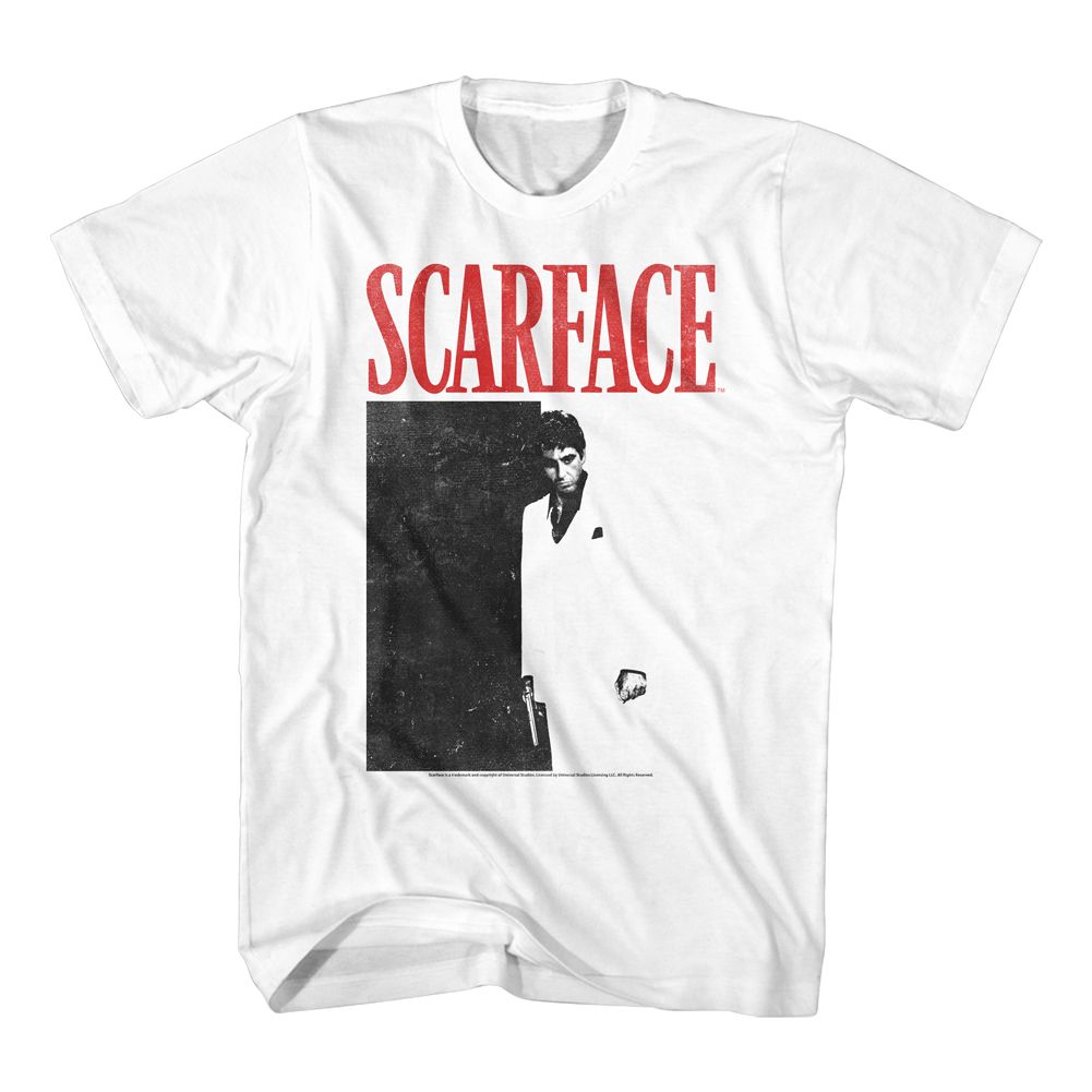 SCARFACE Black And Red T-Shirt