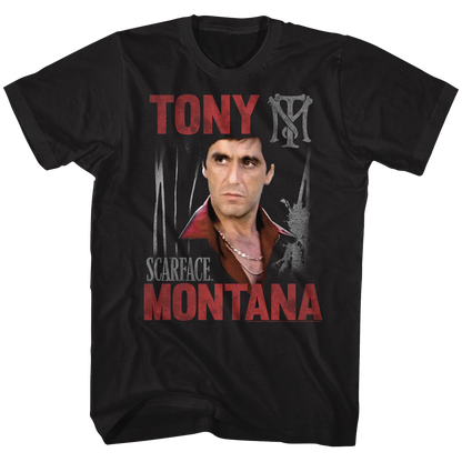 SCARFACE Famous T-Shirt, Tony Scarface