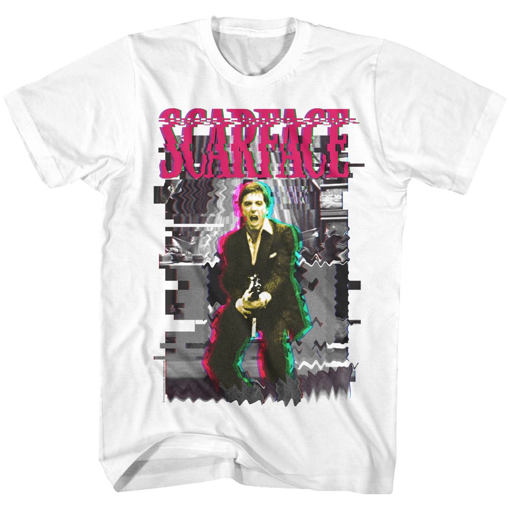 SCARFACE Famous T-Shirt, Glitch