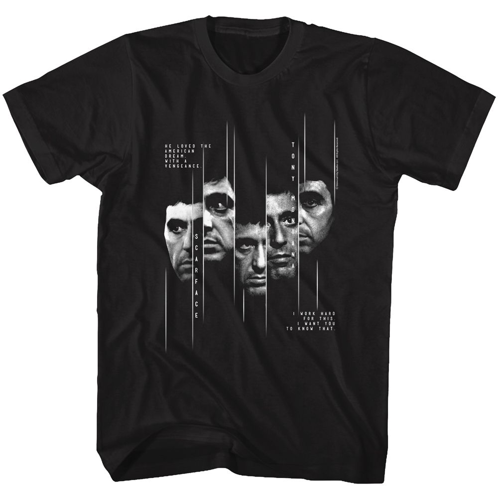 SCARFACE Famous T-Shirt, Sliced