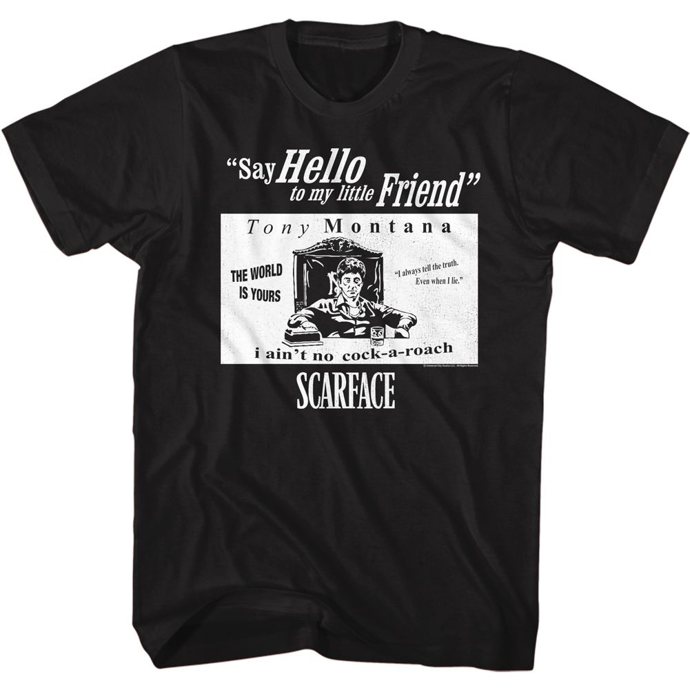 Scarface Sf Quotes T-Shirt