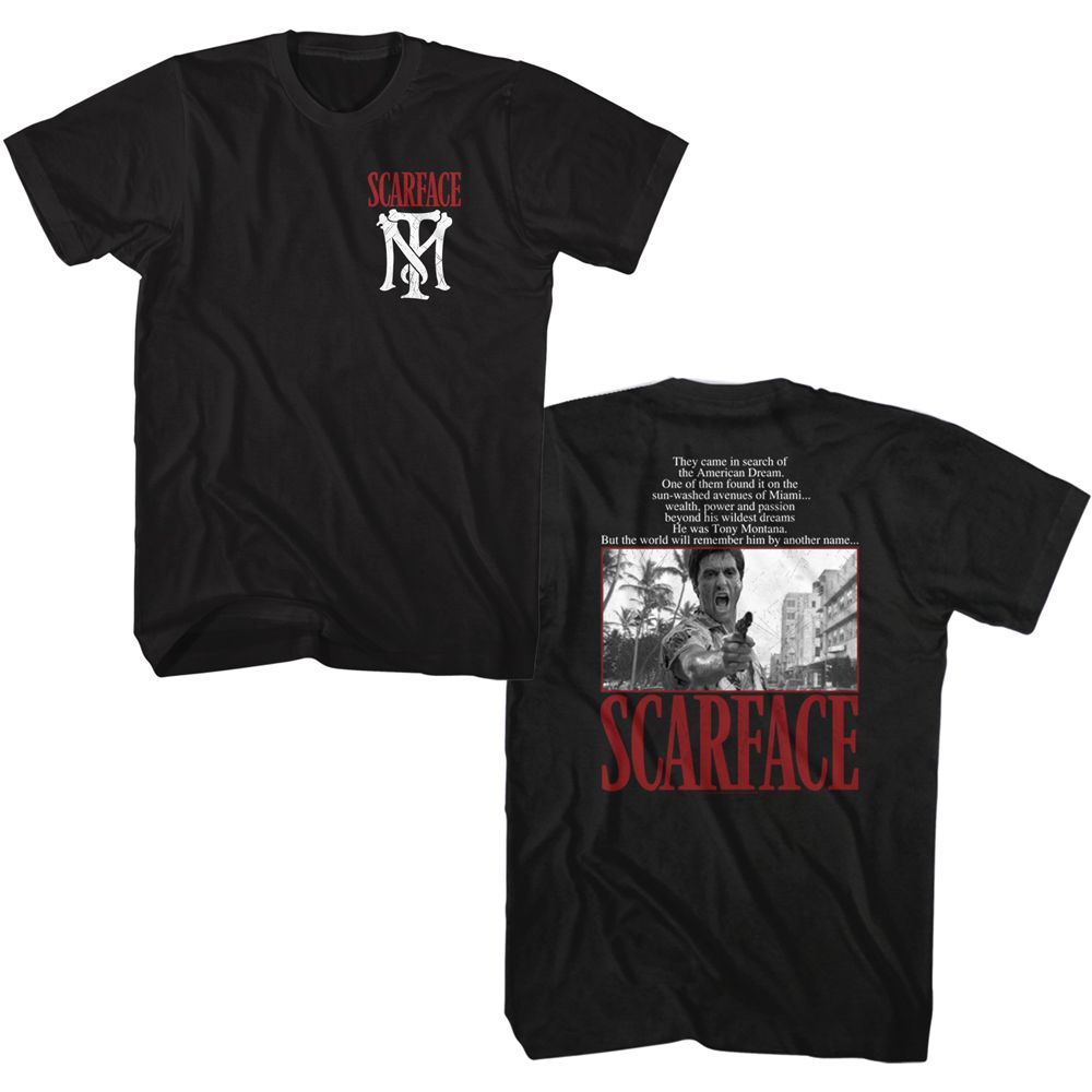 SCARFACE Famous T-Shirt, Other Name Scarface