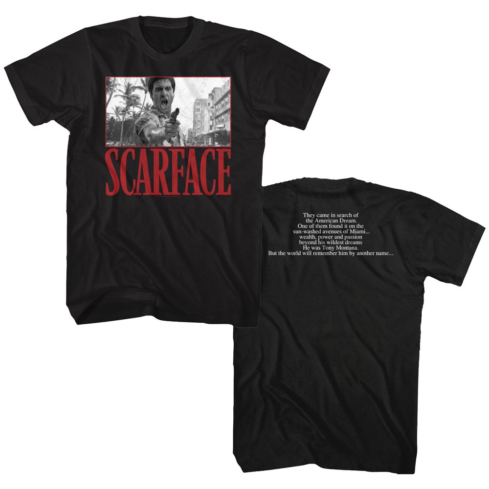 SCARFACE Famous T-Shirt, Other Name Scarface