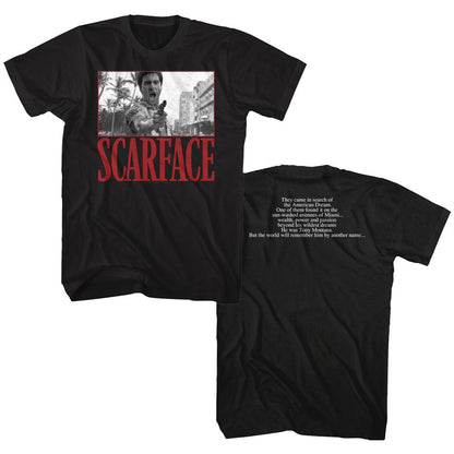 SCARFACE Famous T-Shirt, Other Name Scarface