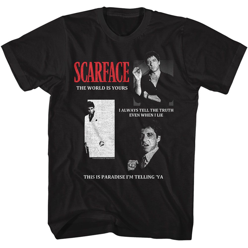 SCARFACE Famous T-Shirt, Collage