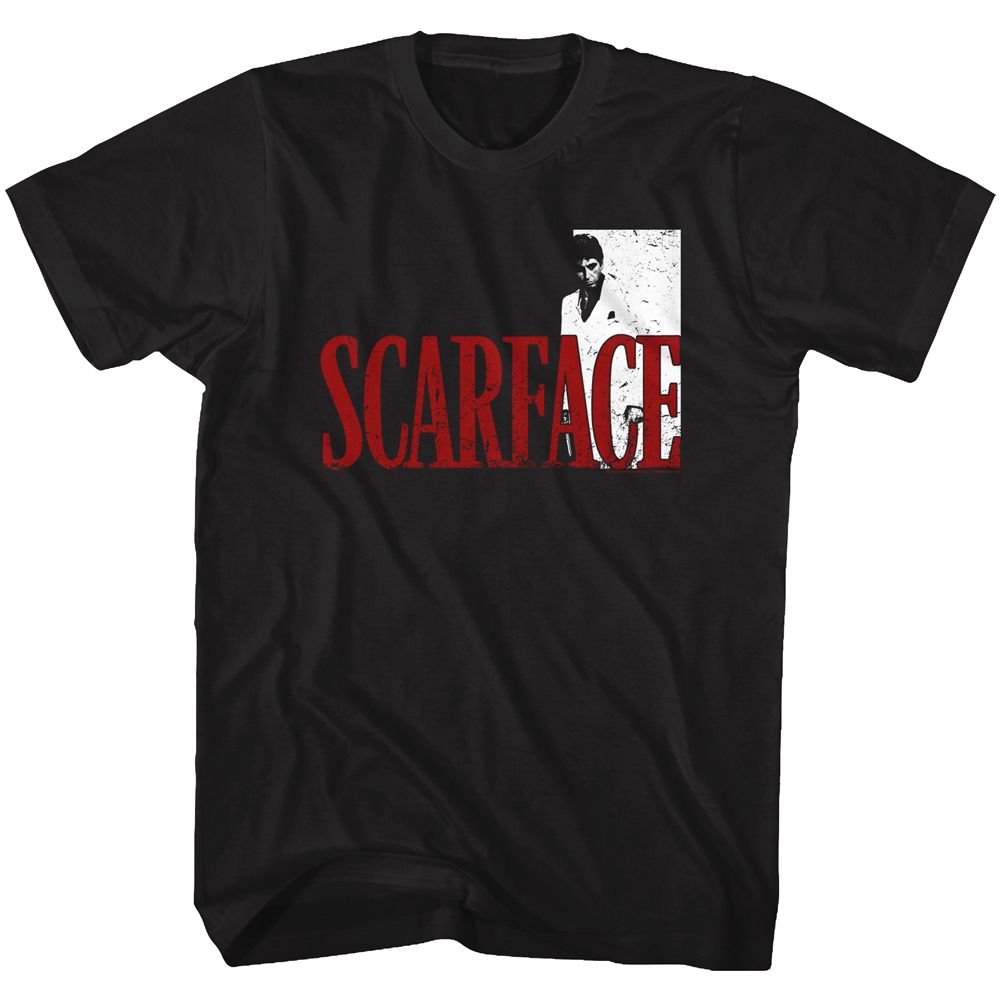 SCARFACE Famous T-Shirt, Sfredwhite