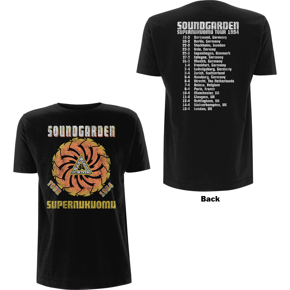 SOUNDGARDEN Attractive T-Shirt, Superunknown Tour &