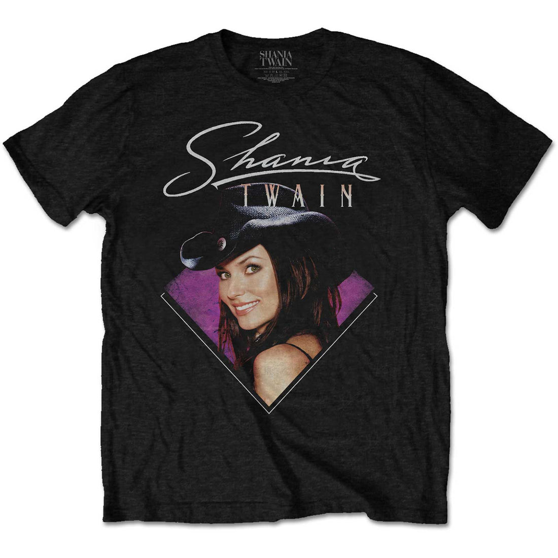 SHANIA TWAIN Attractive T-Shirt, Purple Photo