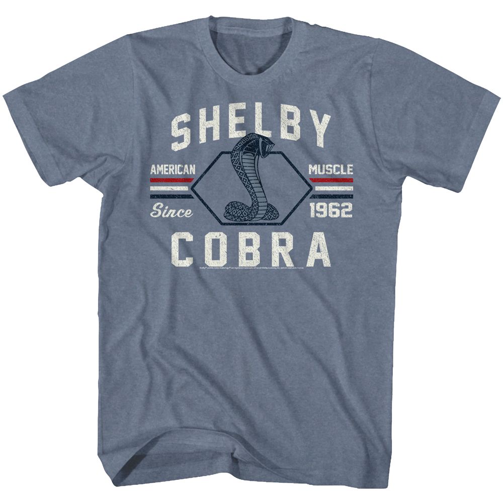 CARROLL SHELBY Eye-Catching T-Shirt, American Muscle