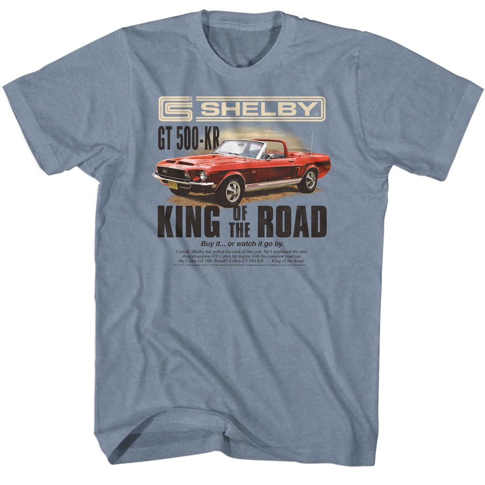 CARROLL SHELBY Eye-Catching T-Shirt, King Mag Ad