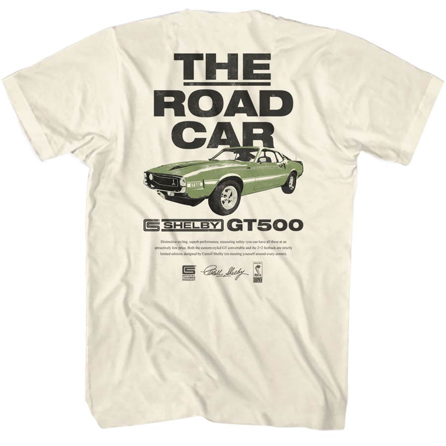 CARROLL SHELBY Eye-Catching T-Shirt, Road Car