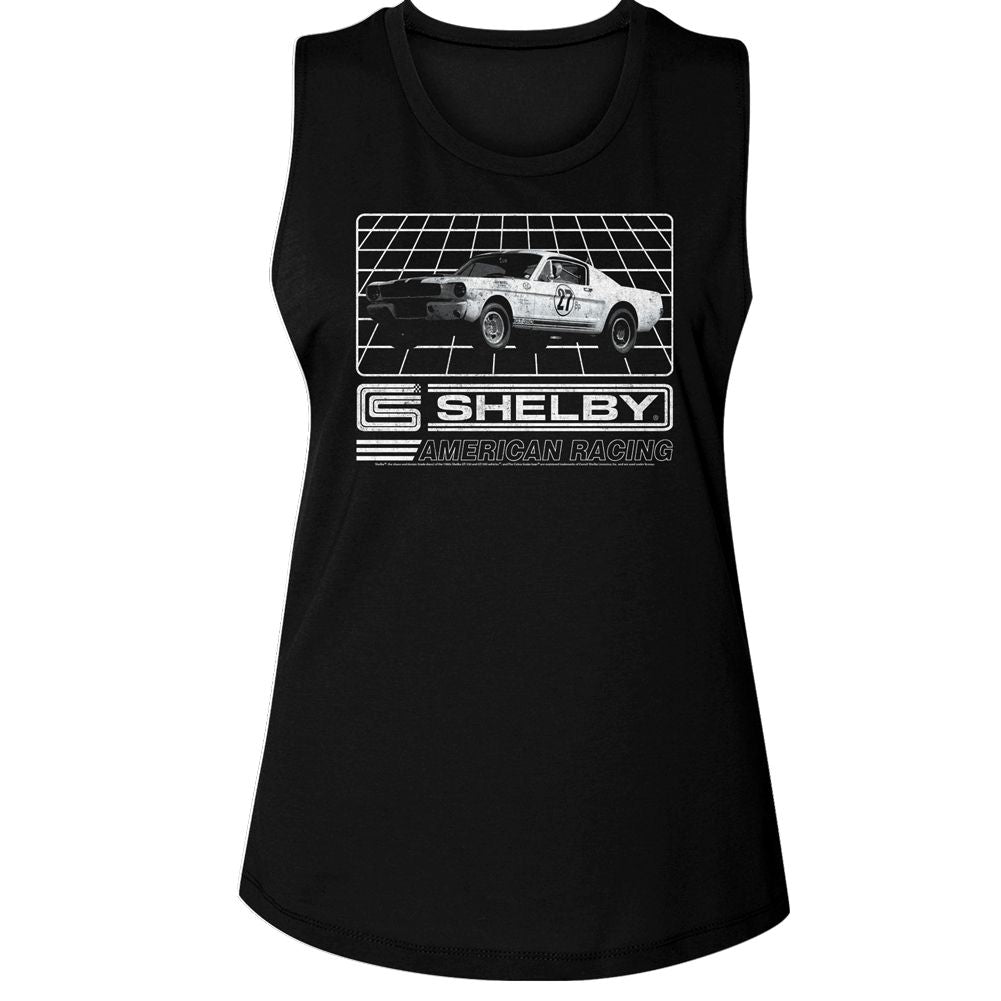 CARROLL SHELBY Tank Top, Grid