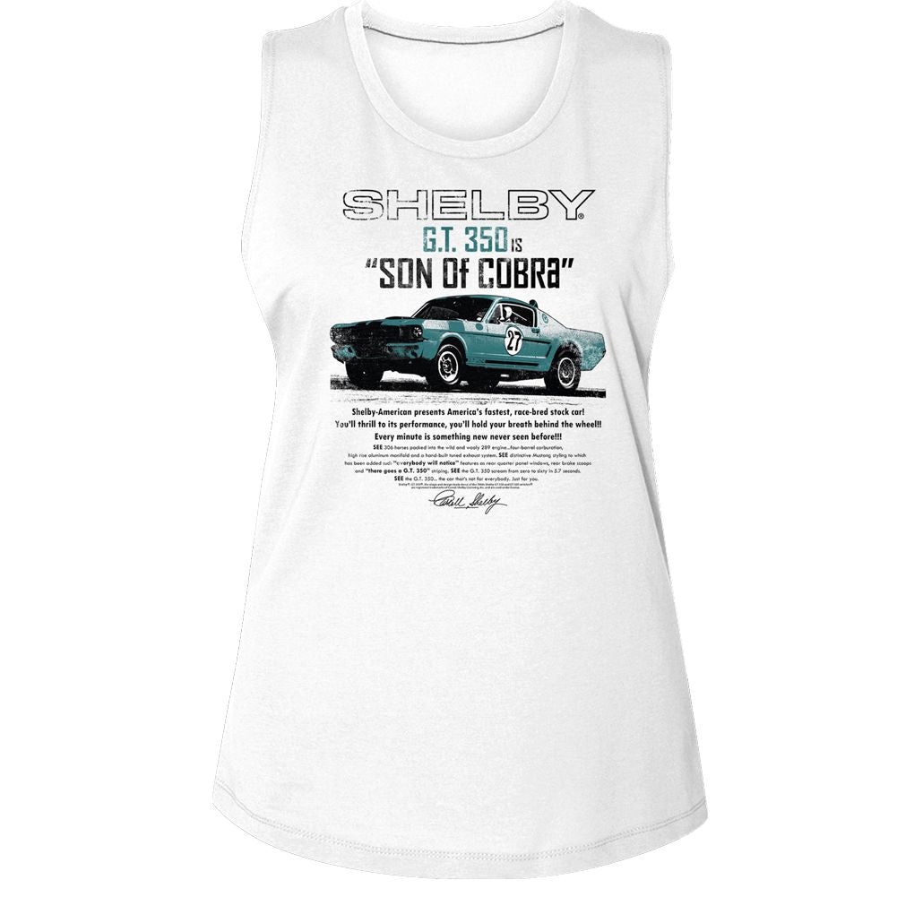 CARROLL SHELBY Tank Top, Son Of Cobra