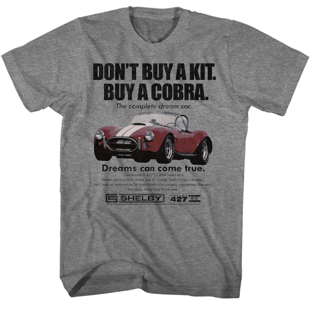 CARROLL SHELBY Eye-Catching T-Shirt, Buy a Cobra