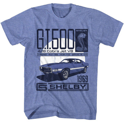 CARROLL SHELBY Eye-Catching T-Shirt, 428 Cobra Jet