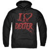 DEXTER Terrific Hoodie, I Heart Dexter