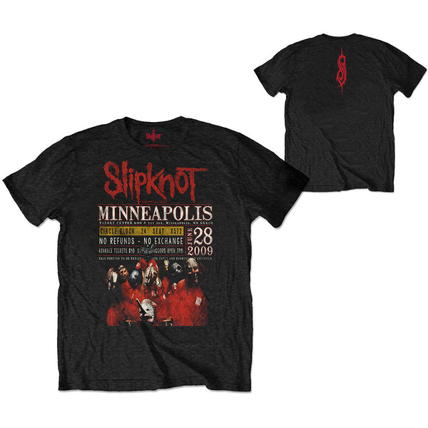SLIPKNOT Attractive T-Shirt, Minneapolis '09
