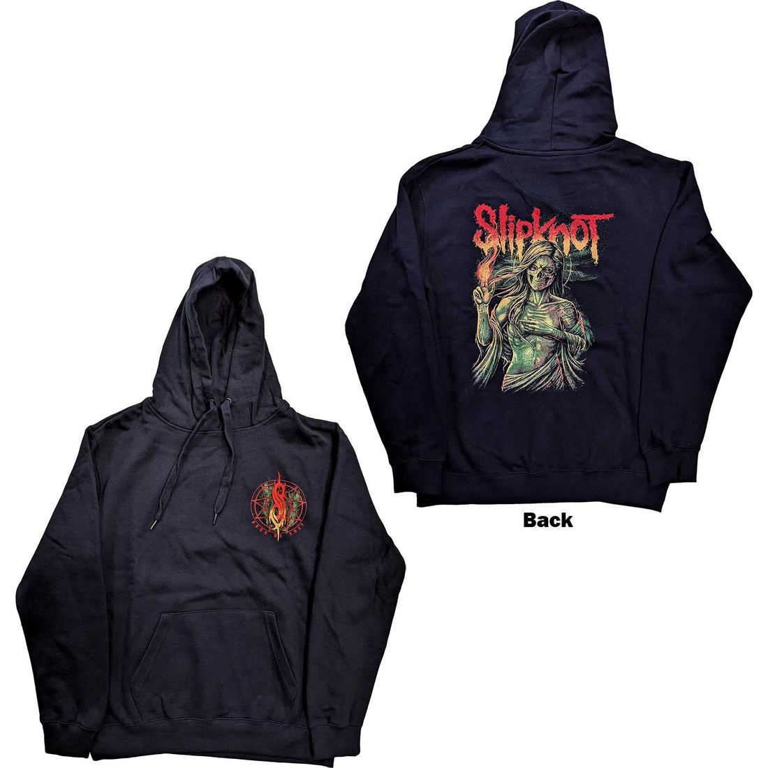 SLIPKNOT Attractive Hoodie, Burn Me Away