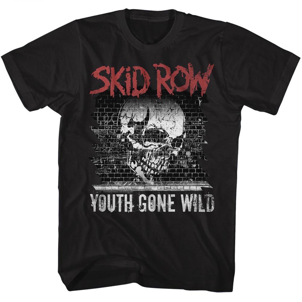 SKID ROW Eye-Catching T-Shirt, Gone Wild