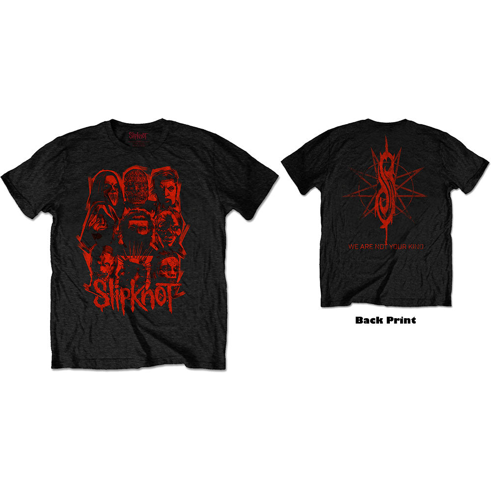 SLIPKNOT Attractive T-Shirt, Wanyk Red Patch