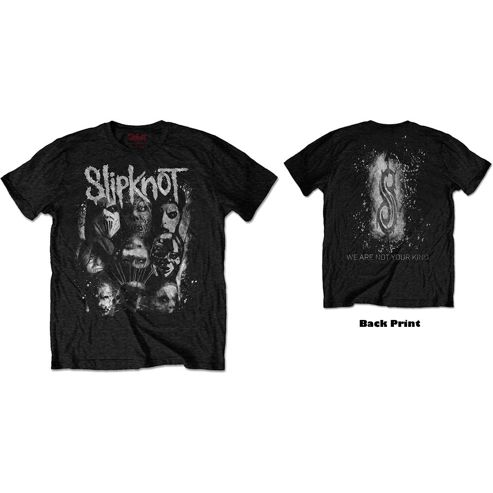 SLIPKNOT Attractive T-Shirt, Wanyk White Splatter