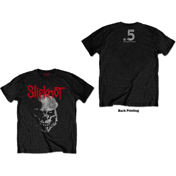 SLIPKNOT Attractive T-Shirt, Gray Chapter Skull