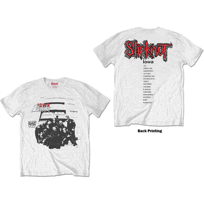 SLIPKNOT Attractive T-Shirt, Iowa Track List