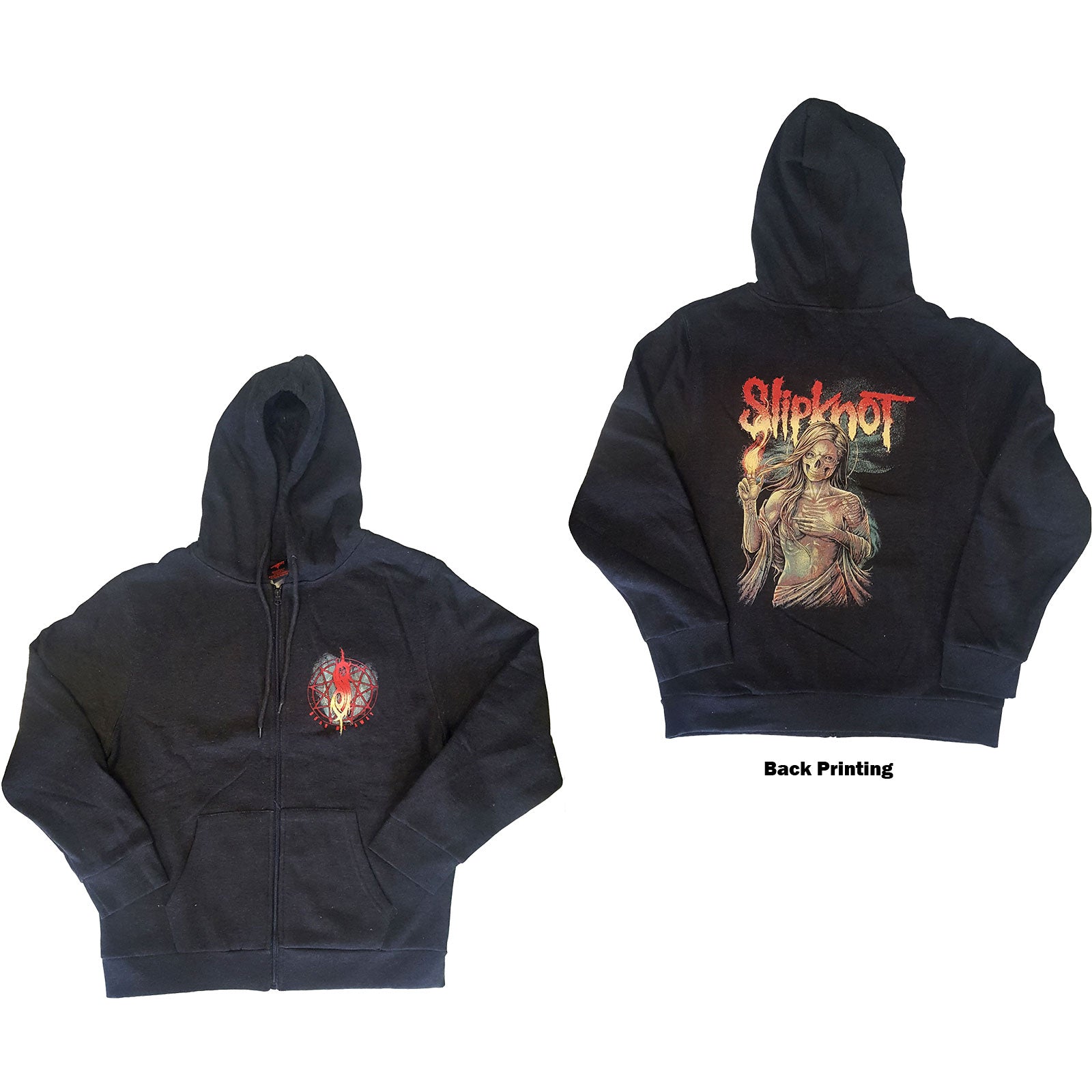 SLIPKNOT Attractive Hoodie, Burn Me Away